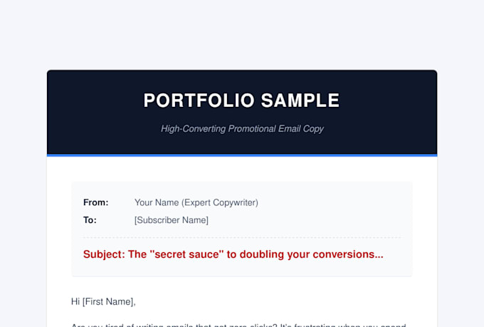 write high converting email copywriting for your sales funnel