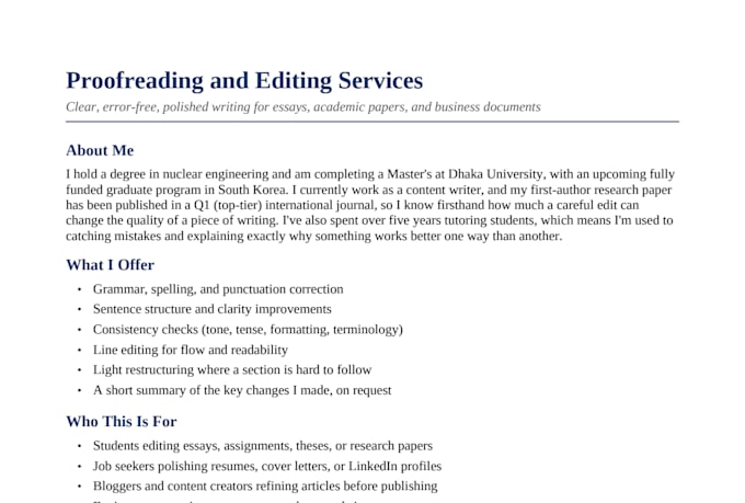 proofread, check your clarity and edit your documents right now