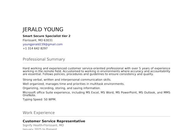 provide professional customer service and tech support