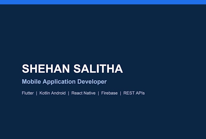 do custom website development as front end or full stack web developer