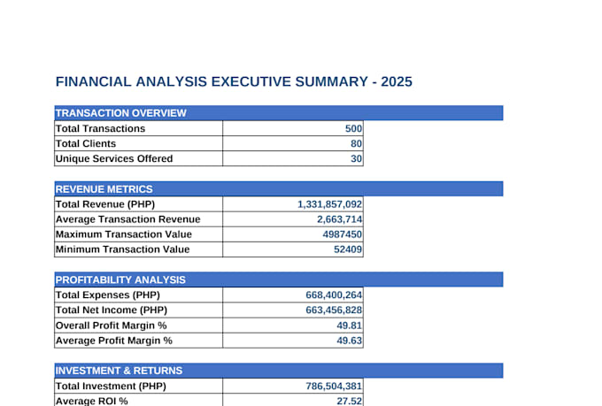 financial data entry, analysis and excel reports for startups
