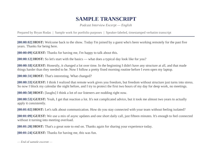 transcribe video and audio
