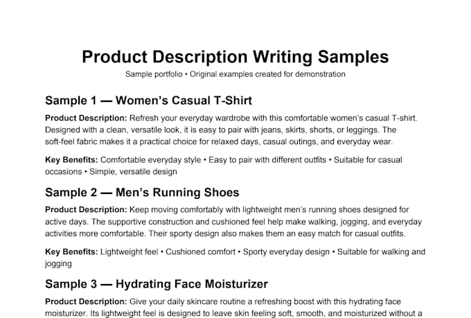 write compelling product descriptions that increase sales