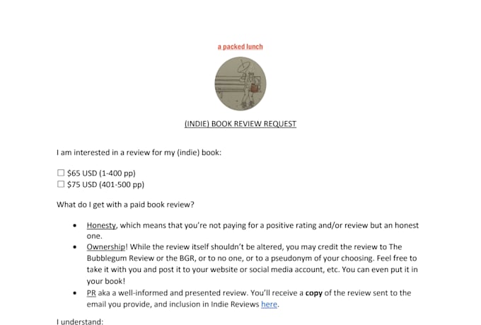 read and review your indie book