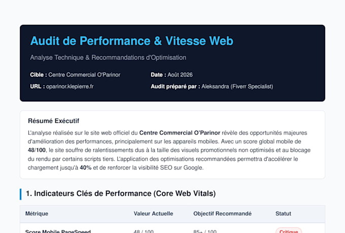 optimize website speed and performance for last loading