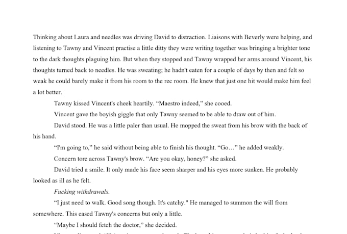 write a novel for you
