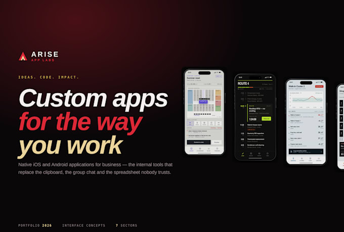 create a native android or IOS app