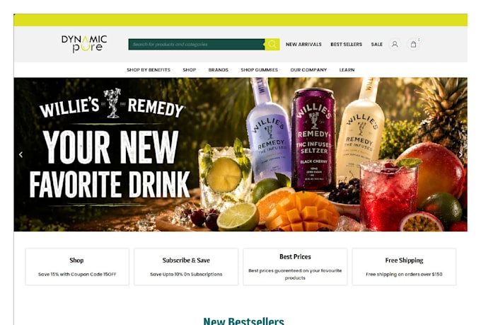 develop a custom wordpress ecommerce site using woocommerce