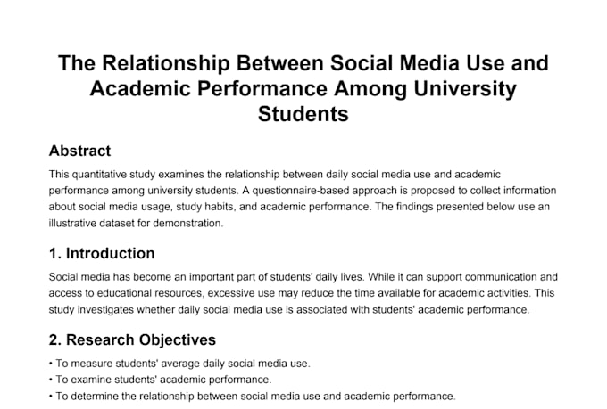 provide qualitative and quantitative research