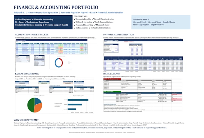 do invoice data entry, ap and financial data entry