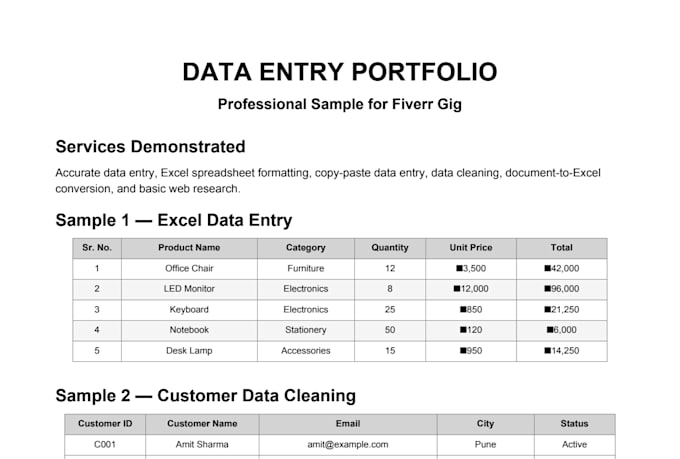 data entry , microsoft excel, microsoft word