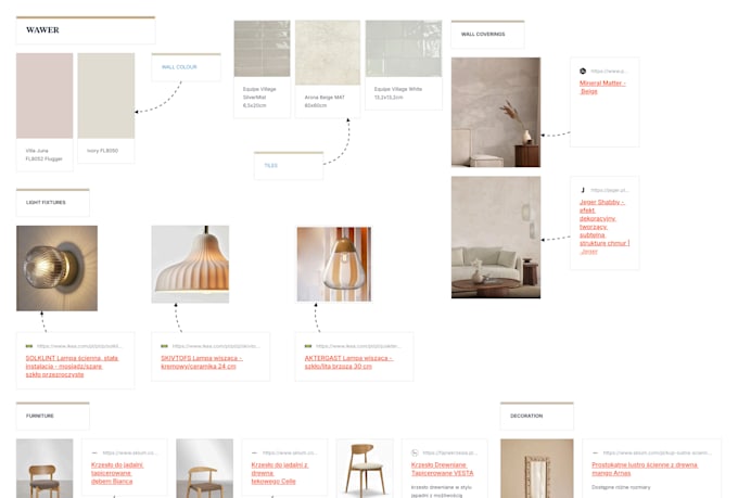 create an equipment list from your 3d visualisation