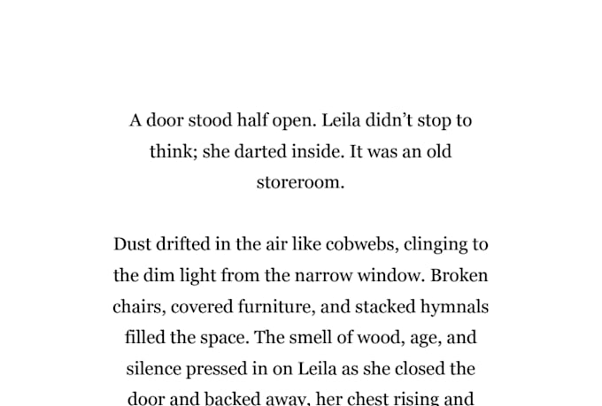 ghost writing , short story