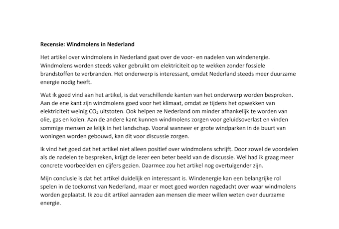 translate, proofread and edit your dutch text
