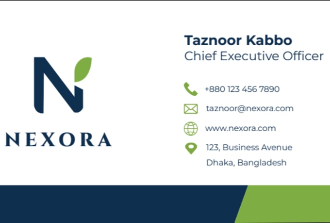 professional business card design