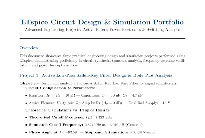 simulate and analyze electronic circuits in ltspice