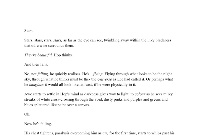 write you a custom short story