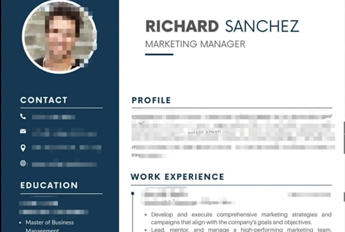 write professional resume ats cover letter and linkden profile optimization