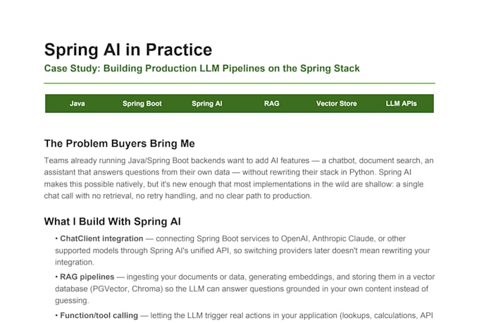 integrate spring ai into your java spring boot application