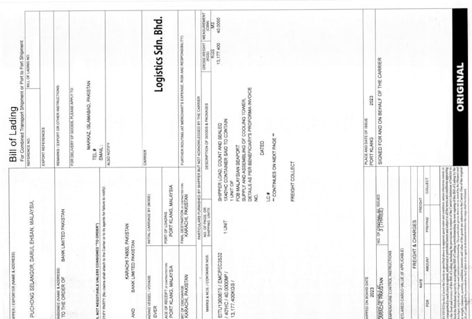 prepare and review your export, shipping and lc documents