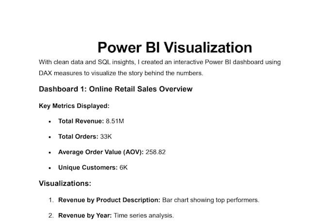 build a shopify sales and profit dashboard in power bi