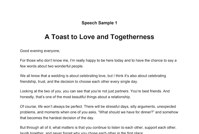 write engaging speeches for any occasion
