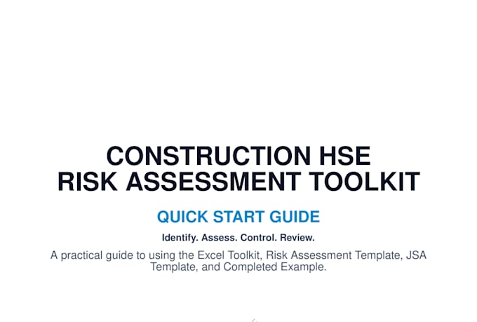 write professional jsa, jha, and hira risk assessment for your business