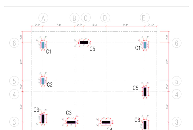 do rcc structural design and detailed structural drawings
