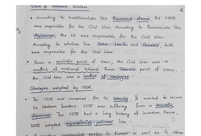 handwrite your notes, assignments, letters and documents