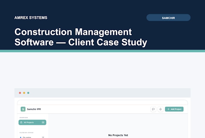 develop construction management software for contractors