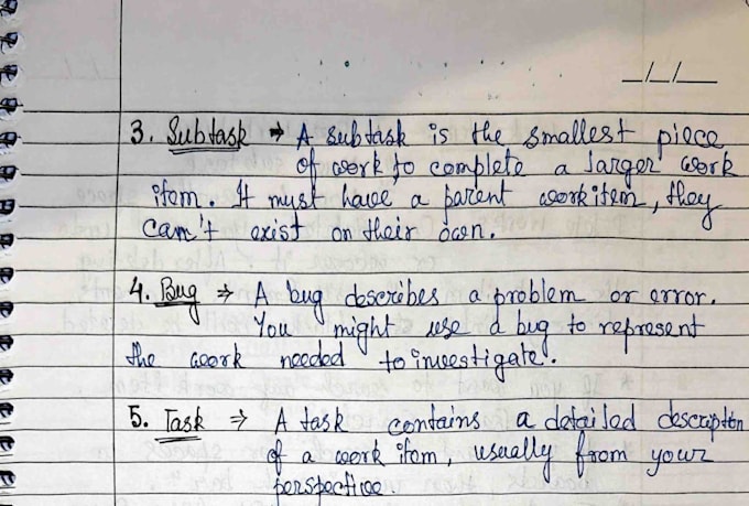 write anything with my clean handwriting