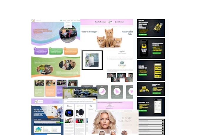 design and build a professional local tradespeople website with contact form