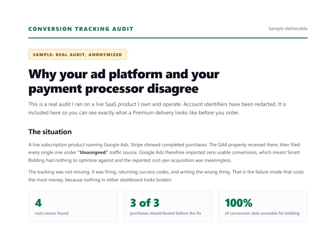 set up ga4, google tag manager and conversion tracking for your website