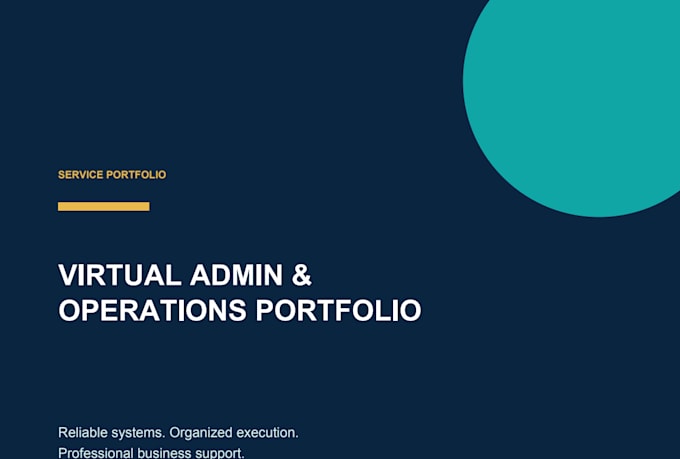 provide virtual admin and business operations support