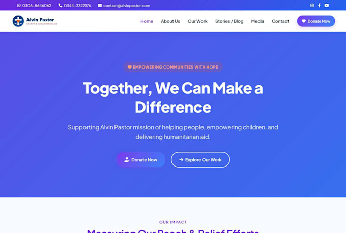 develop a modern responsive website with HTML5 CSS javascript