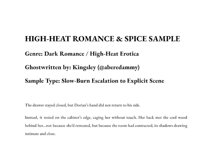 write nsfw video game fanfiction and custom erotic romance stories