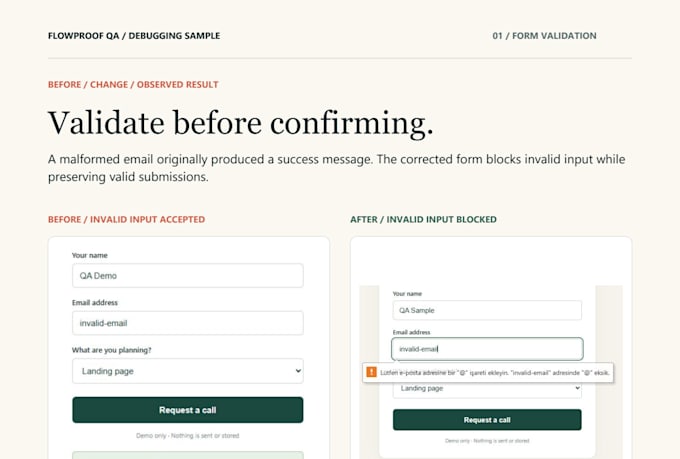 fix one HTML or CSS layout bug on your website
