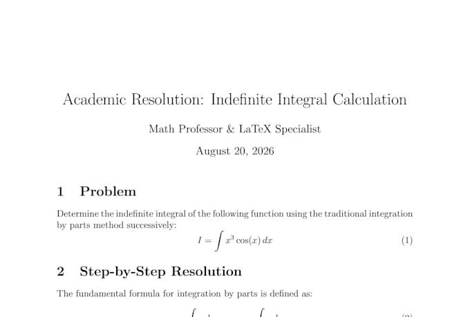 typeset format and edit mathematical documents in latex using overleaf