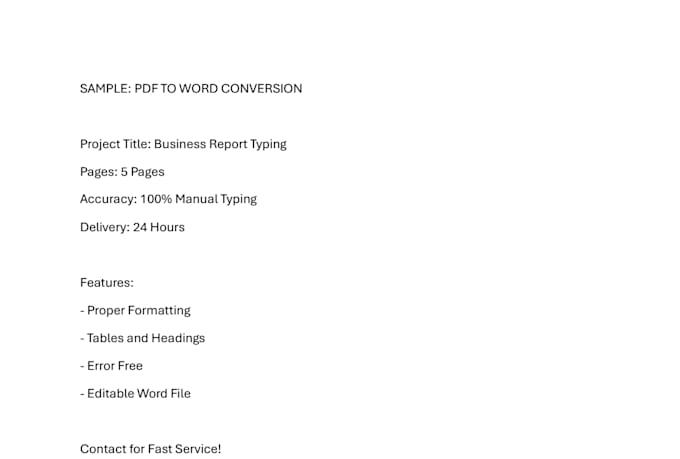 do fast and accurate PDF