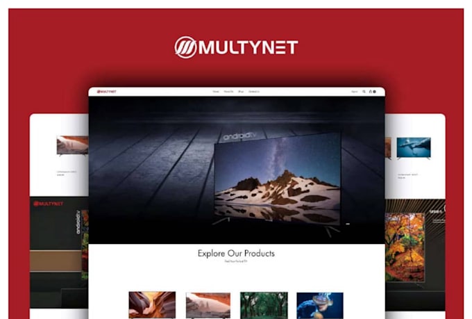 design and develop a modern woocommerce ecommerce website