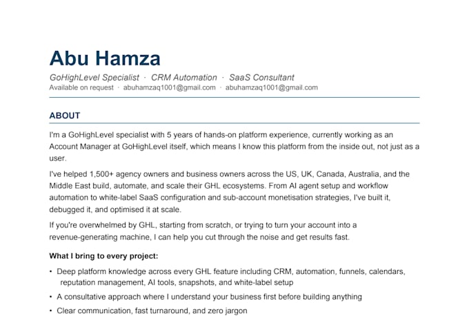 setup and automate your gohighlevel CRM for US agencies