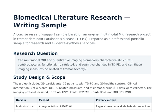 conduct biomedical literature research
