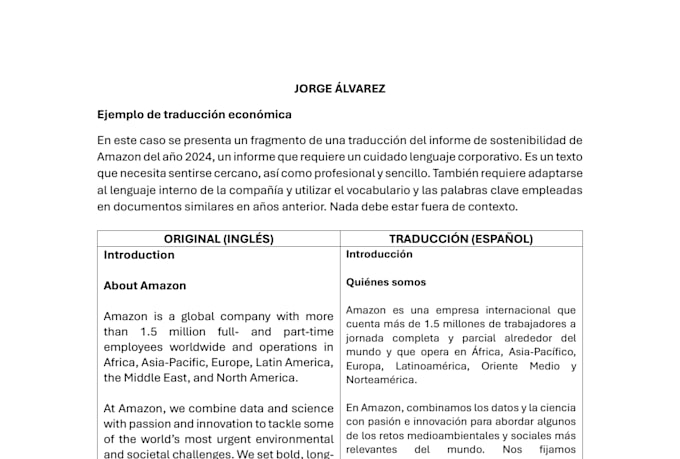 proofread in english or spanish