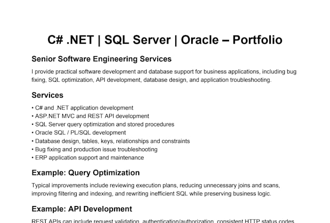 write sql queries, and database design for mysql and sql server