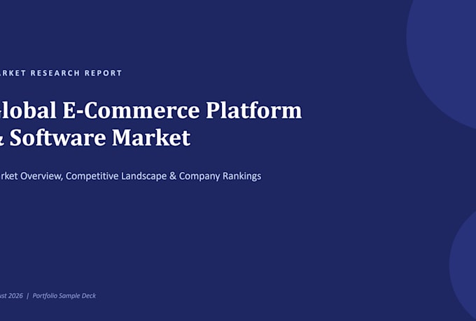 do market research, market sizing , competitor analysis