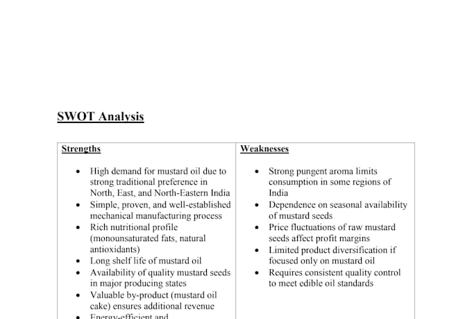 do financial analysis, prepare project report, cma and projections