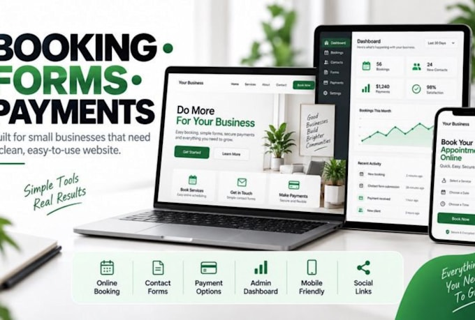 build a modern no code website for your small business