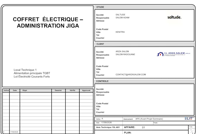 create single line diagram using caneco bt