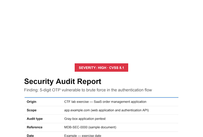 perform a website vulnerability assessment and penetration test
