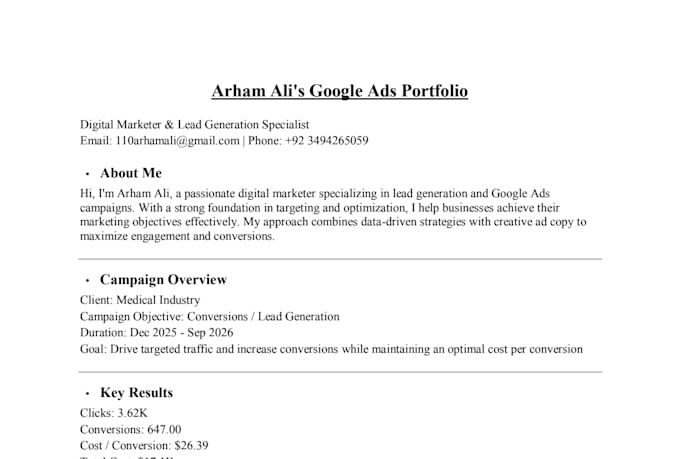 do keyword research and google ads campaign setup